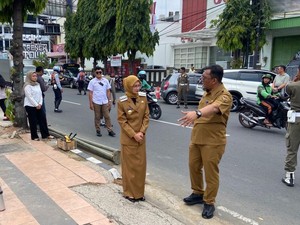Puluhan Tiang Provider Internet Kota Kediri Tanpa Rekomtek Akan di Cabut