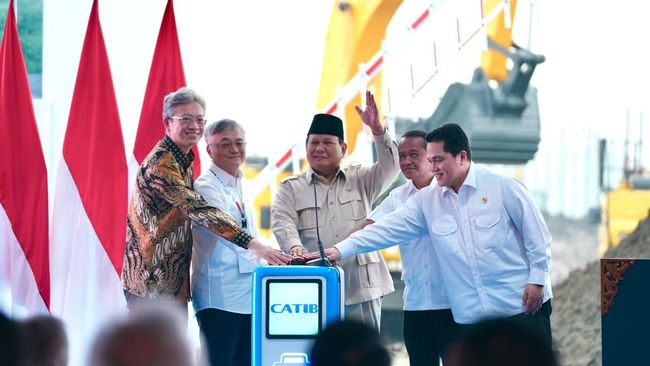 Prabowo Resmikan Proyek Baterai Listrik, Begini Peran Pertamina NRE