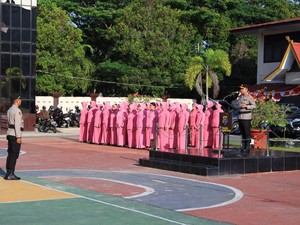 31 Personel Naik Pangkat, Kapolres Inhil Apresiasi Kinerja Anggota