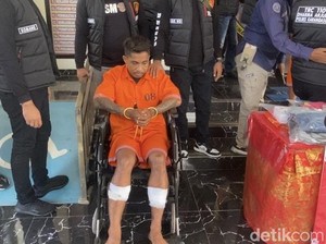 Melawan Saat Ditangkap, Dua Kaki Oktavianus Dawa Ditembak Polisi