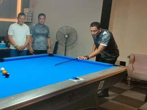 Hapus Stigma Negatif, Polresta Banyuwangi Gelar Lomba Biliar