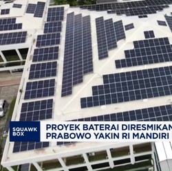 Video: Proyek Baterai Diresmikan, Prabowo Yakin RI Mandiri Energi