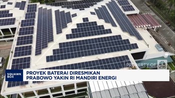 Video: Proyek Baterai Diresmikan, Prabowo Yakin RI Mandiri Energi