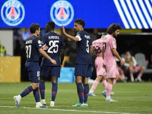 PSG Vs Inter Miami: Les Parisiens Sikat Messi Cs 4-0