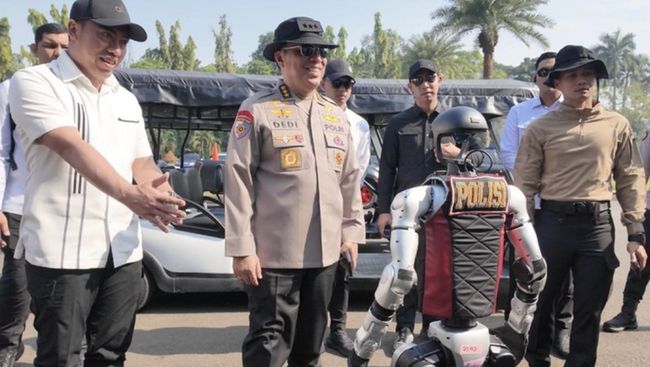 Alasan Polri Pakai Robot Pengganti Anjing Polisi Mulai 2026