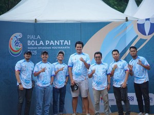 Ketum ASPI Apresiasi Bergulirnya Turnamen Sepakbola Pantai di Regional