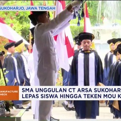 SMA Unggulan CT Arsa Sukoharjo Gelar Lepas Siswa-Teken MOU Kerjasama