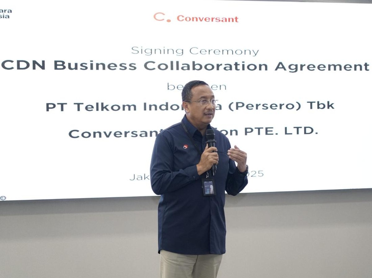 Telkom dan Conversant Kerja Sama Hadirkan Layanan CDN Cepat dan Aman di Indonesia