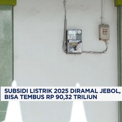 Video: Subsidi Listrik 2025 Diramal Jebol, Bisa Tembus Rp90,32 Triliun