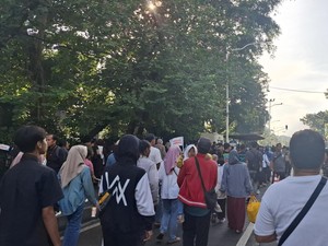 Hari Bhayangkara Ke-79, Warga Antusias Penuhi Kawasan IRTI Monas