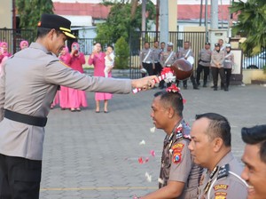 31 Anggota Polres Probolinggo Kota Naik Pangkat di Hari Bhayangkara