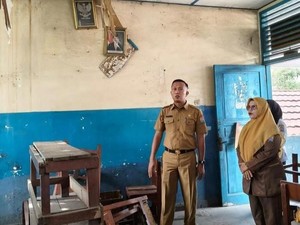 Siswa SDN 137 Palembang Bertambah Jadi 13 Orang, Disdik Renovasi Sekolah