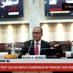 Ini Alasan DPR Pilih Ricky P. Gozali Jadi Deputi Gubernur BI 2025-2030