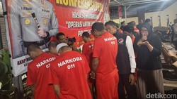 48 Pelaku Narkoba di Gowa Ditangkap Selama Juni, 158 Gram Sabu Disita