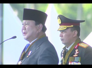 Prabowo: Selamat Hari Bhayangkara Ke-79, Dirgahayu Kepolisian RI