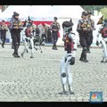 Mirip Polisi Sungguhan, Robot Beri Hormat ke Presiden Prabowo