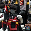 Gaya Robot Polisi di Monas Bikin HUT Bhayangkara ke-79 Meriah