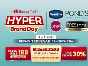 Shopee Gelar Hyper Brand Day, Hadirkan Promo Besar untuk Produk Unilever