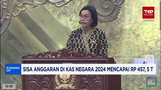 Video: Sisa Anggaran di Kas Negara 2024 Capai Rp 457, 5 T