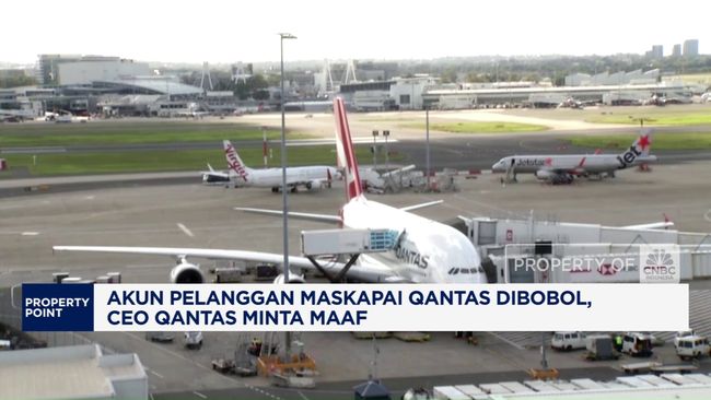 Video: Akun Pelanggan Maskapai Qantas Dibobol, CEO Minta Maaf