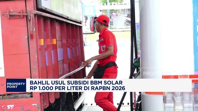 Video: Bahlil Usul Subsidi BBM Solar Rp 1.000/Liter di RAPBN 2026