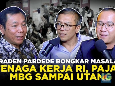 (Part 2) Raden P Bongkar Masalah Tenaga Kerja, Pajak, MBG Sampai Utang