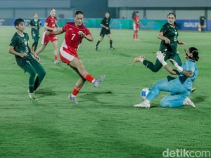 Hasil Laga Timnas Putri Indonesia Vs Pakistan di Kualifikasi Piala Asia 2026