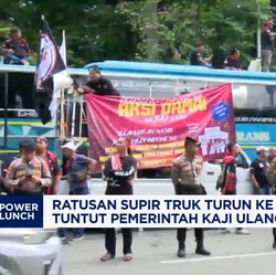 Video: Ratusan Supir Truk Turun ke Jalan Tuntut Kaji Ulang Aturan ODOL