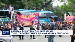 Video: Ratusan Supir Truk Turun ke Jalan Tuntut Kaji Ulang Aturan ODOL