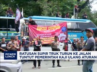 Video: Ratusan Supir Truk Turun ke Jalan Tuntut Kaji Ulang Aturan ODOL