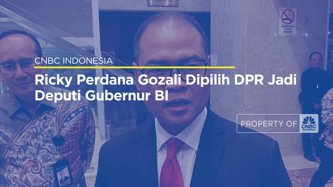 Video: Ricky Perdana Gozali Dipilih DPR Jadi Deputi Gubernur BI