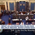 Video: Senat AS Loloskan RUU Pajak & Belanja Negara, Batas Utang Naik