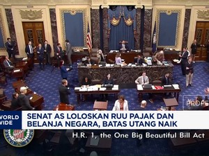 Video: Senat AS Loloskan RUU Pajak & Belanja Negara, Batas Utang Naik