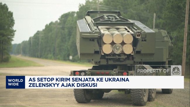 AS Menunda Pengiriman Senjata ke Ukraina karena Kekhawatiran Persediaan