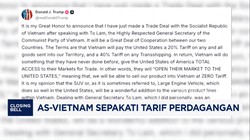Video: Diam-diam, AS-Vietnam Teken Kesepakatan Perdagangan