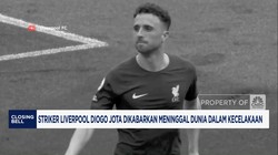 Video: Kecelakaan Mobil, Striker Liverpool Diogo Jota Meninggal Dunia