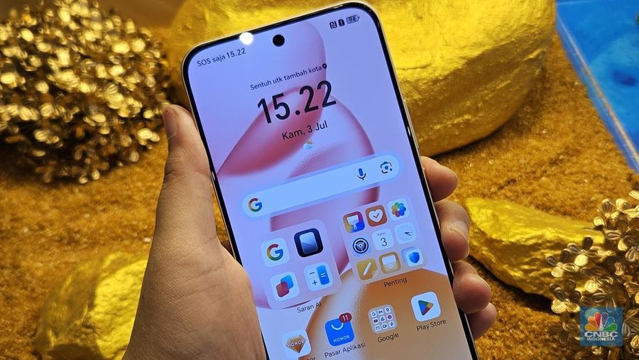 Honor 400 Series Rilis. (CNBC Indonesia/Intan Rakhmayanti Dewi)