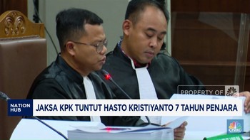Video: Jaksa KPK Tuntut Hasto Kristiyanto 7 Tahun Penjara