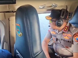 Kapolda Jatim Turun Langsung Bantu Pencarian Korban KMP Tunu Pratama