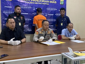 Kepergok Warga, Maling Uang Kotak Amal di Masjid Depok Ditangkap