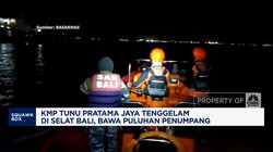 Video: KMP Tunu Pratama Tenggelam di Selat Bali,Bawa Puluhan Penumpang