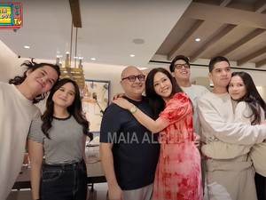 Momen Manis Maia Estianty Kembali Kumpul Keluarga Usai Pernikahan Al Ghazali