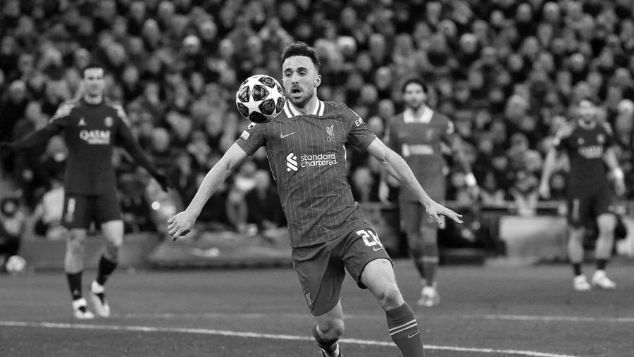Pemain Liverpool Diogo Jota. (REUTERS/Phil Noble/File Photo)