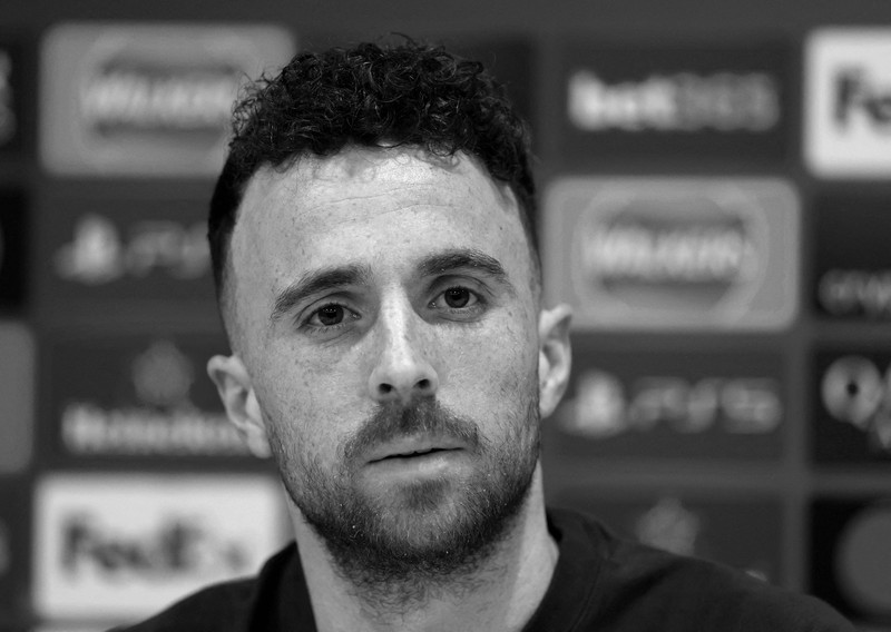 Pemain Liverpool Diogo Jota. (REUTERS/Phil Noble/File Photo)