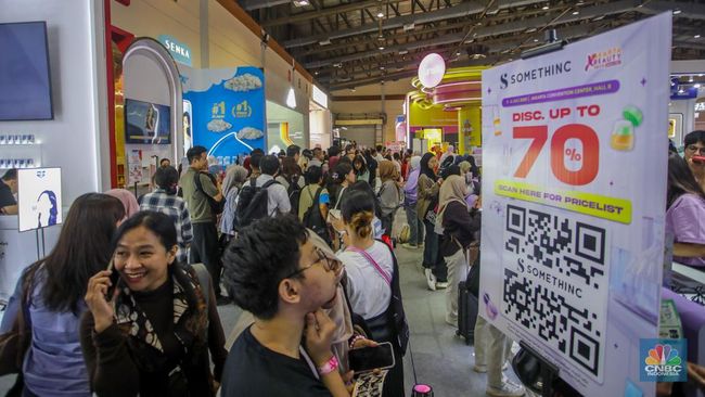 Serbu! Jakarta X Beauty Resmi Dibuka, Antrean Mengular Kejar Diskon