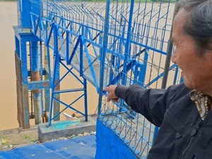 Sungai Batanghari Jambi Surut Imbas Perubahan Iklim