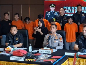 4 Maling Pembobol Rumah Mewah di Kebon Jeruk Jakbar Residivis