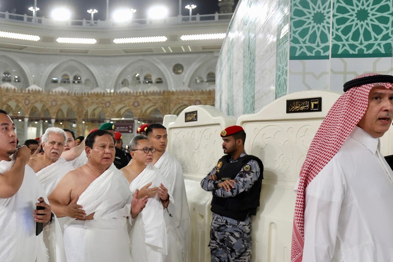 Presiden Prabowo Subianto Tunaikan Ibadah Umrah ditengah kunjungan kenegaraan. (Dok. Biro Pers Sekretariat Presiden/Muchlis Jr)