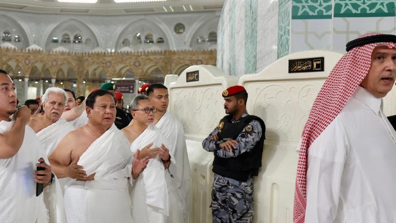 Presiden Prabowo Subianto Tunaikan Ibadah Umrah ditengah kunjungan kenegaraan. (Dok. Biro Pers Sekretariat Presiden/Muchlis Jr)