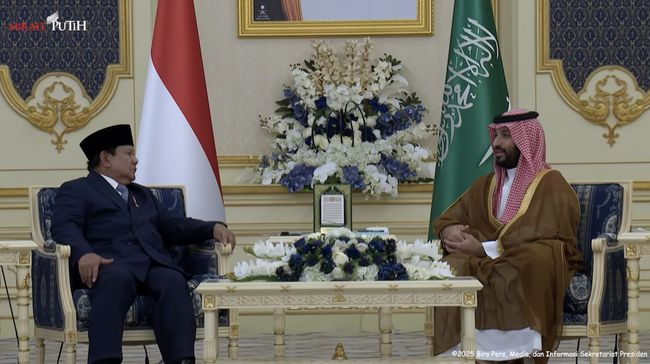 Prabowo Temui Pangeran MBS, RI-Saudi Ikat Kesepakatan Rp440 Triliun